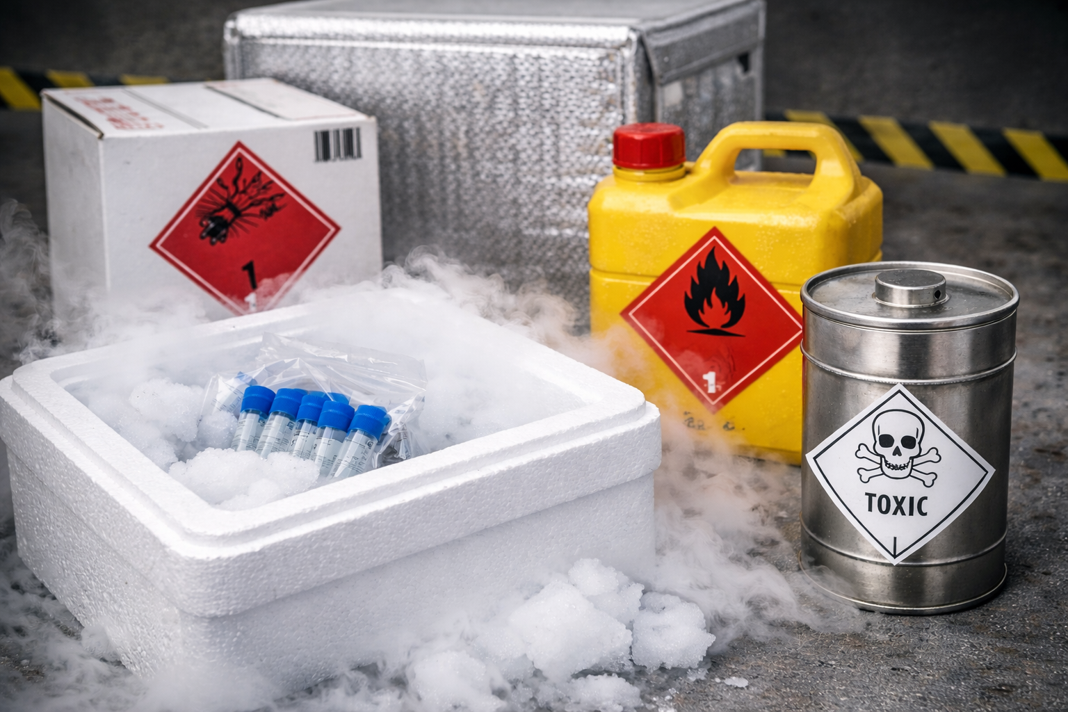 Trockeneis & Gefahrgut